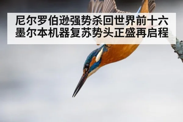 尼尔罗伯逊强势杀回世界前十六 墨尔本机器复苏势头正盛再启程